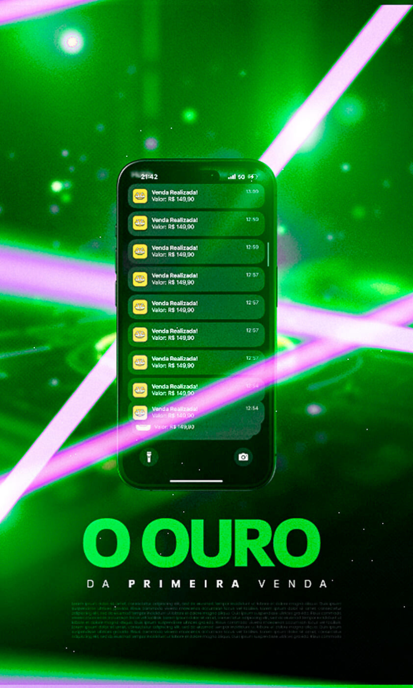 O ouro da primeira venda